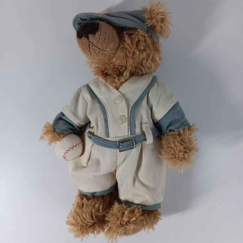 PBC International Baseball Player Uniform Teddy Bear Plush Toy Sports 10